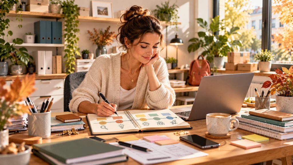 Créer son entreprise à la rentrée : le rétroplanning idéal